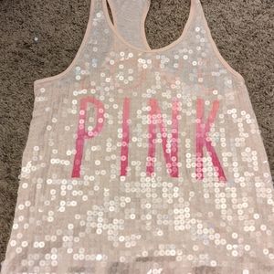 Pink tank top